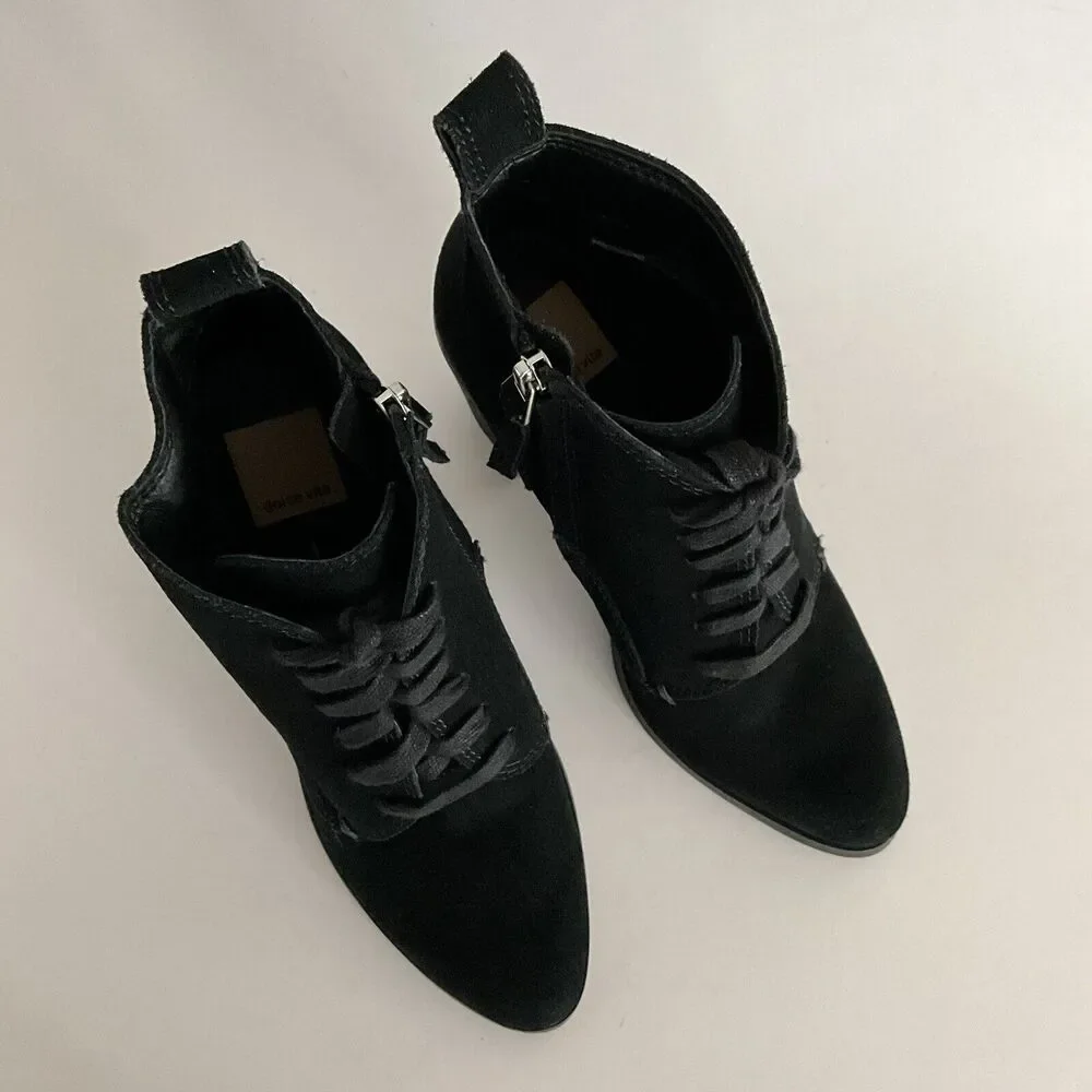 Dolce Vita black suede
